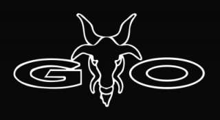 GTO   Angry Goat Pontiac Die Cut Vinyl Decal Sticker  