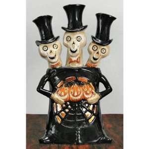  Mr. Bones Skeleton Trio Lantern Halloween: Kitchen 