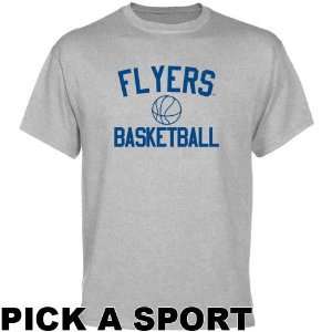  Dayton Flyers Ash Custom Sport Icon T shirt  