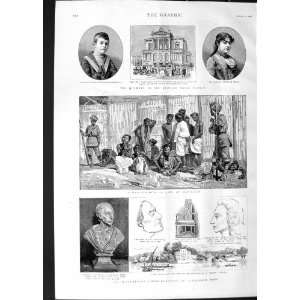   1888 Alexander Pope Burma Dacoits Servian Royal Family: Home & Kitchen