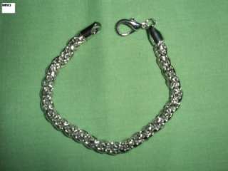 Sale 18K White Gold Plated Chain Bracelet, Men Gift  