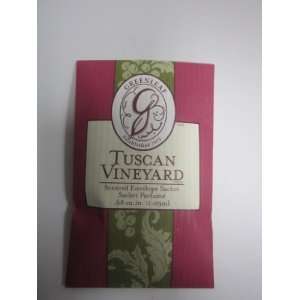  Tuscan vineyard scented envelope sachet 2 1/4x3 1/2 