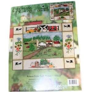 Kolona Farm Yard Picture Candamar Designs Counted Cross Stitch Kit 