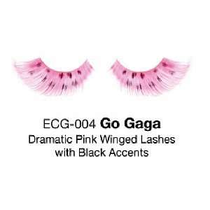   Gen Glamour Lashes Winged Lash With Black Accent Go Gaga Beauty