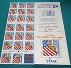 Sheet / Booklet of 20 US Flag Over Porch 32 Cents Stamp