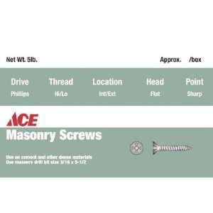  2 each Ace Masonry Screws (585 316 234)