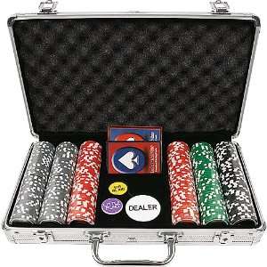Trademark Global 300 15G Welcome To Las Vegas Chip Set With Aluminum 