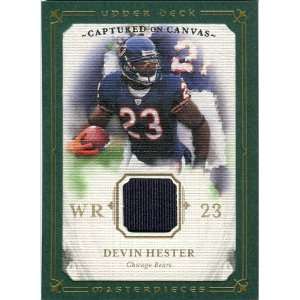   Captured on Canvas Jerseys #CC19 Devin Hester Sports Collectibles