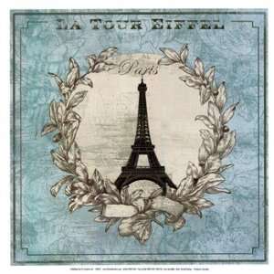 Tour de Eiffel   mini Poster by David Fischer (13.00 x 13.00)  