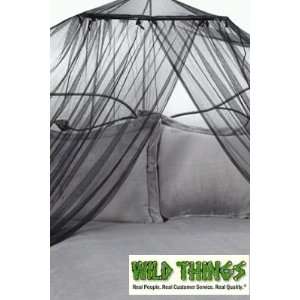  Canopy   Dreamy Mosquito Net Bed Canopy   Black