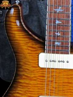   Paul Reed Smith Ted McCarty DC245 Soapbar Amber Black 10 Top  