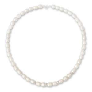    Unique Pearl Strand Necklace, Debutant 0.2 W 17.3 L: Jewelry