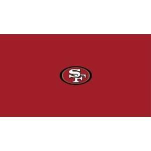  San Francisco 49ers 8ft Poker/Billiard/Pool Table Cloth 