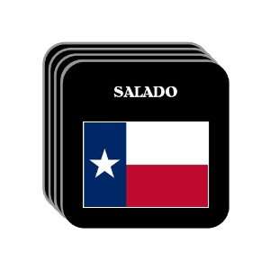  US State Flag   SALADO, Texas (TX) Set of 4 Mini Mousepad 