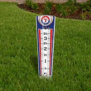  Texas Rangers Rain Gauge