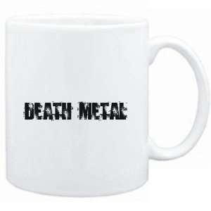  Mug White  Death Metal   Simple  Music Sports 
