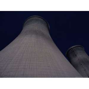  Nuclear Power Plant Stacks National Geographic Collection 