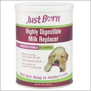  Just Born Milk Replacer for Puppies Powdered Formula   12 