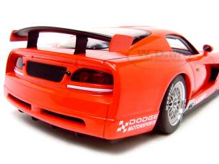 Brand new 118 scale diecast DODGE VIPER COMPETITION RED by AutoART.