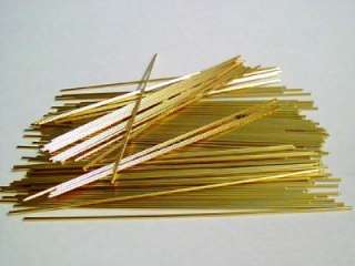   OF 50 GRAMS HIGHLY PLATED GOLD PINS FOR JEWELRY & DECORATIVES  