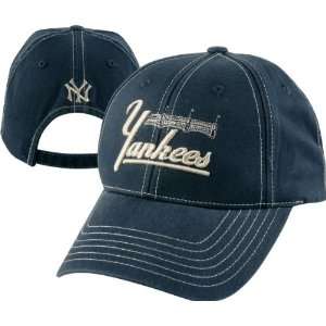  New York Yankees Pastime Retro Logo Washed Twill 