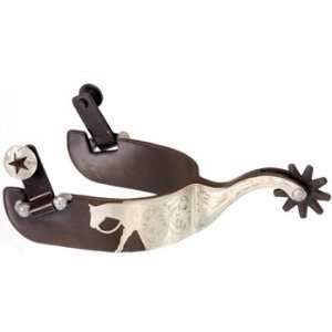  Kelly Silver Star Pleasure Horse Spurs: Sports & Outdoors