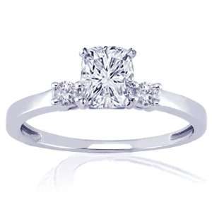   Cut Diamond Engagement Ring 14K COLOR G Fascinating Diamonds Jewelry