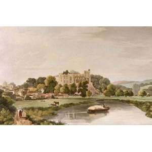 Arundel Castle Etching Scott, William Baily, John Topographical 