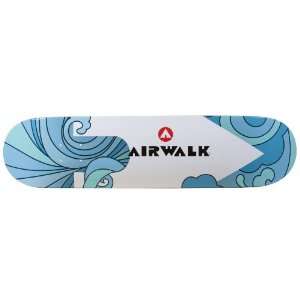  Airwalk Deck Only Skateboard (Blue Vibe) Sports 