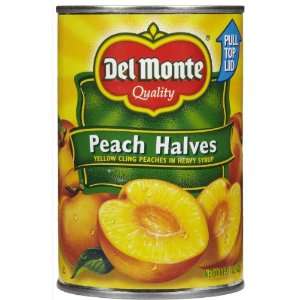 Del Monte Peach Halves in Heavy Syrup: Grocery & Gourmet Food