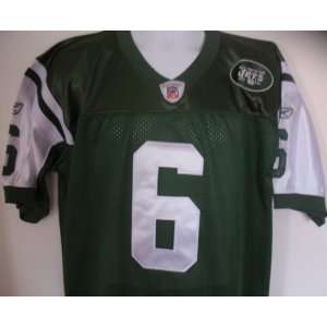  Mark Sanchez: # 6 New York Jets Jersey Green Size 50 