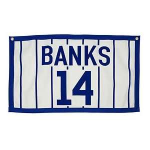  Chicago Cubs Ernie Banks Retired Number Flag Sports 