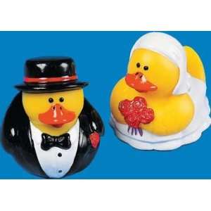  Bride & Groom Rubber Duck Wholesale Pack of 600 (300 sets 