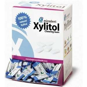Miradent 100% Xylitol Dental Health Chewing Gum (Spearmint Flavor/ 200 