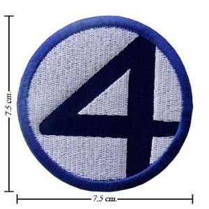  Fantastic Four logo Iron On Patches 