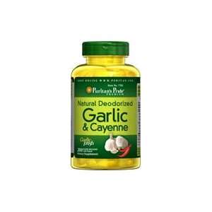  Deodorized Garlic & Cayenne 300 mg/150 mg 200 Softgels 