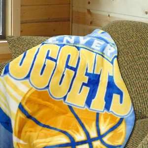    Denver Nuggets 50x60 Royal Plush Blanket Throw
