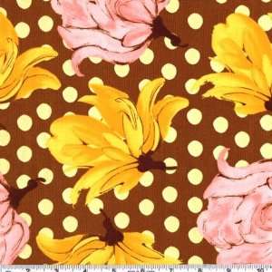  45 Wide Annabella Beatrice Gabriel Brown Fabric By The 