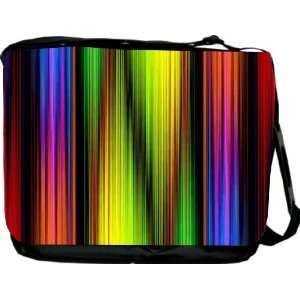  Rainbow Design Messenger Bag   Book Bag   School Bag   Reporter Bag 