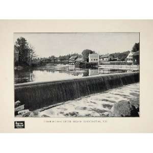  1903 Contoocook River Bennington New Hampshire Print 