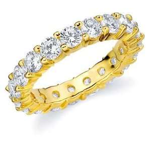   SI) Eternity Band in 14K Yellow Gold VIJAY BHATIA Jewelry