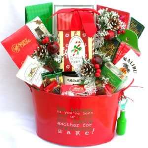 Making Spirits Bright: Christmas Gift basket:  Grocery 