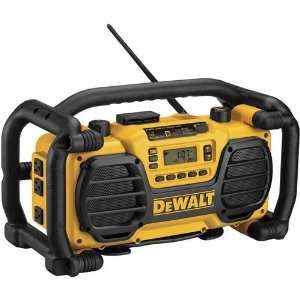 Dewalt DC012 NA Cordless / Corded Worksite Battery Charger Radio with 