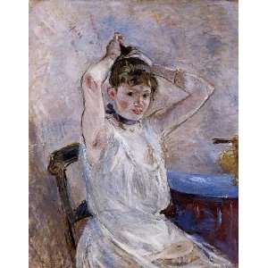   Inch, painting name The Bath, by Morisot Berthe