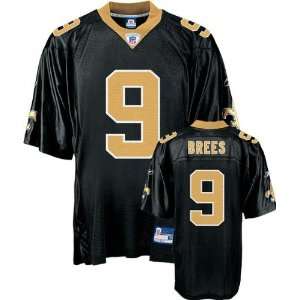 Drew Brees Black Reebok NFL New Orleans Saints Kids 4 7 Jersey:  
