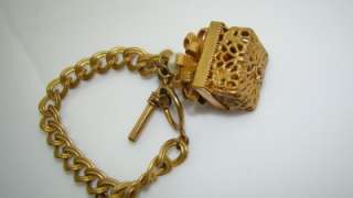   Miriam Haskell Baroque Pearl RGP Chain Gift Box, Bracelet.  