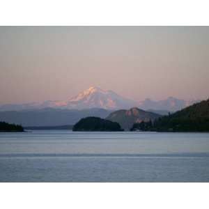  Mount Baker from San Juan Islands, Washington State, USA 