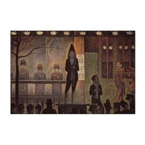 Circus Sideshow   Poster by Georges Seurat (14x11) 