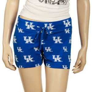 Kentucky Wildcats Ladies Royal Blue Tandem Shorts  Sports 