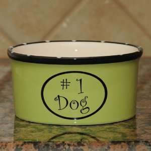  Tumbleweed #1 Dog Ceramic Pet Feeding and Water Bowls 